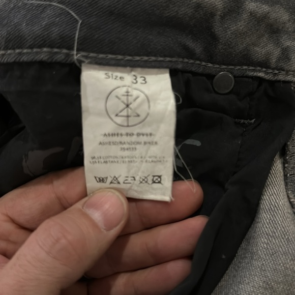 Men's Grey Jeans - Picture 5 of 5